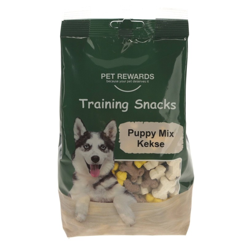 Przysmak dla psa Pet Rewards Biscuits Puppy Mix, kostki zbożowe mini, 400g, Kerbl