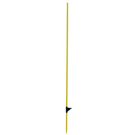 Palik ogrodzeniowy owalny z włókna szklanego, 110 cm, żółty, 10 x 8 mm, 10 szt., Kerbl