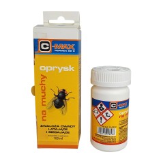 Środek owadobójczy na owady biegające i latające C-max, koncentrat, 100 ml, Can Agri 