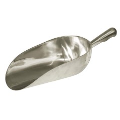 Łopatka do paszy, aluminium, 900 g, zaokrąglona, Kerbl 