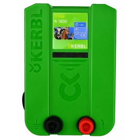 Elektryzator sieciowy TITAN N 1800, dla koni, bydła i małych zwierząt, 1,8 J, Kerbl