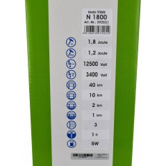 Elektryzator sieciowy TITAN N 1800, dla koni, bydła i małych zwierząt, 1,8 J, Kerbl
