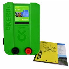 Elektryzator sieciowy TITAN N 1800, dla koni, bydła i małych zwierząt, 1,8 J, Kerbl 