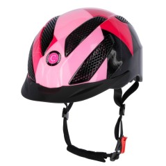 Kask jeździecki eXite Lilli, różowy, 52-56 cm, Covalliero