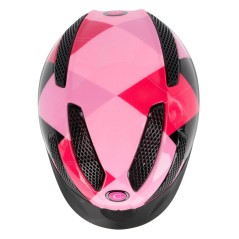 Kask jeździecki eXite Lilli, różowy, 52-56 cm, Covalliero 