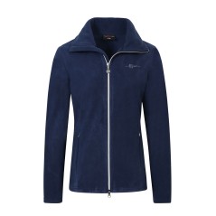 Bluza jeździecka polarowa, damska, granatowy, roz. XXS, Covalliero
