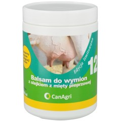 Balsam do wymion z olejkiem z mięty pieprzowej ”12”, 1000 ml, Can Agri 