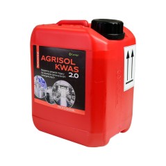 Kwaśny preparat myjący Agrisol Kwas 2.0, 5 kg, Can Agri