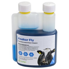 Preparat na owady latające i biegające ASEKOR FLY, niebieski, 600 ml