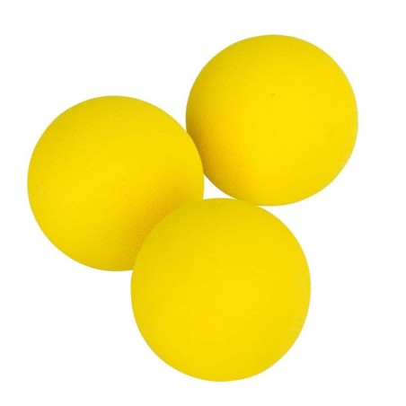 Zabawka piłka z pianki, 4,5 cm, żółte, Kerbl