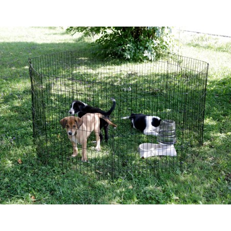 Kojec, klatka dla psów i innych małych zwierząt, 8 elementów 57 x 78 cm, Kerbl