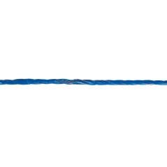 Siatka przeciwko wilkom OviNet Maxi, 50 m, 122 cm, poj. szpic, biało-niebieska, Kerbl