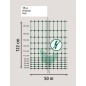 Siatka elektryczna dla drobiu Premium, 50 m, 122 cm, podw. szpic, zielony, Kerbl Siatka elektryczna dla drobiu Premium, 50 m, 122 cm, podw. szpic, zielony, Kerbl