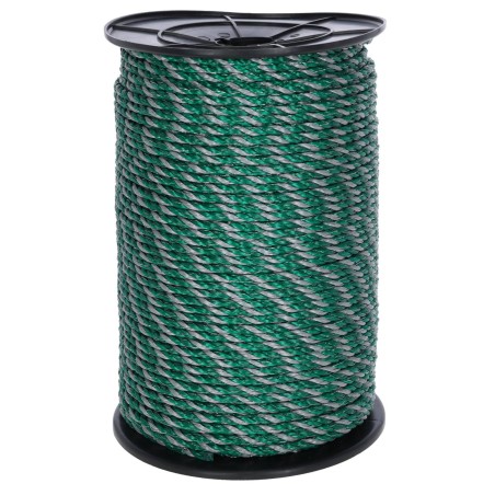 Linka ogrodzeniowa ECONOMY, 200 m x 6 mm, zielono-szara, Kerbl