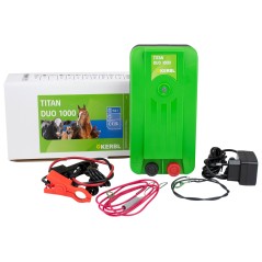 Elektryzator akumulatorowy TITAN A 5000, dla koni, bydła i małych zwierząt, 5,0 J, Kerbl 