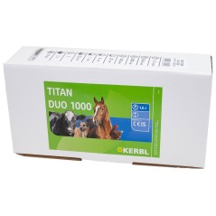 Elektryzator uniwersalny TITAN DUO 1000 dla koni, bydła i małych zwierząt, 1,0 J, Kerbl