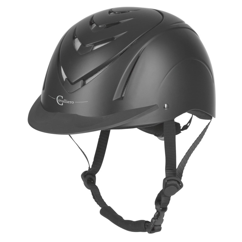 Kask jeździecki Nerron, czarny, 55-59 cm, Covalliero