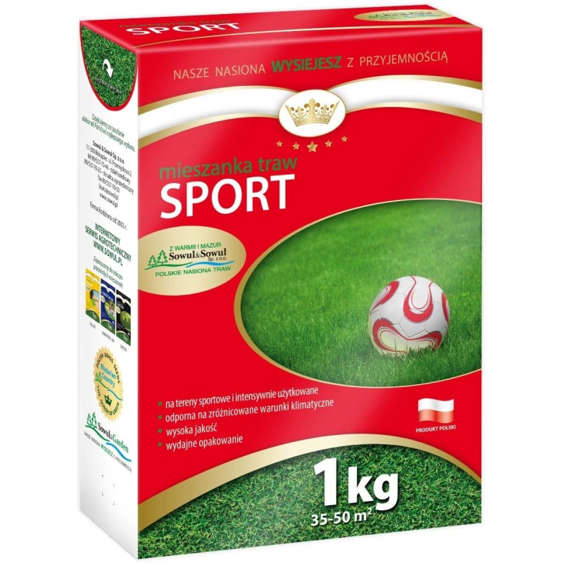 Mieszanka traw Hobby, sport, 5 kg, Sowul & Sowul