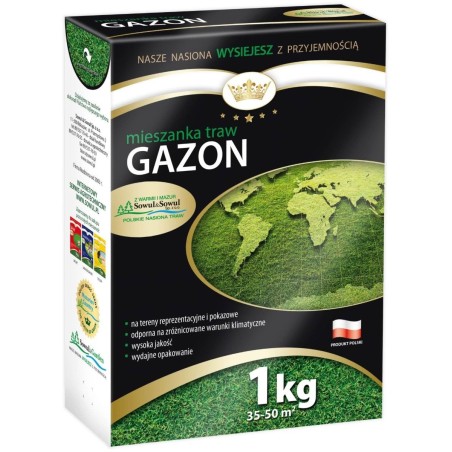 Mieszanka traw Hobby, gazon, 1 kg, Sowul & Sowul