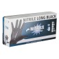 Rękawice Nitrile Long Black, roz. S, czarny, 50 szt., Kerbl