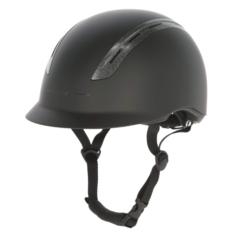 Kask jeździecki ProViso, czarny, 52-56 cm, Covalliero