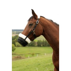 Kaganiec dla konia Teddy Fleece, czarny, roz. Cob, Covalliero