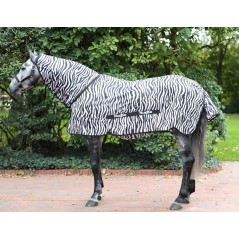 Derka przeciwowadowa dla konia RugBe Zebra, 125 cm, Covalliero