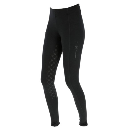 Legginsy jeździeckie Equona, dziecięce, czarny, roz. 116/122, Covalliero