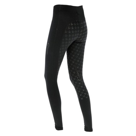 Legginsy jeździeckie Equona, dziecięce, czarny, roz. 116/122, Covalliero