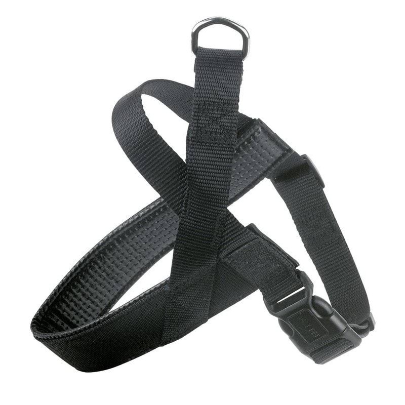 Szelki dla psa Miami Plus, 60 - 75 cm, czarne, Kerbl