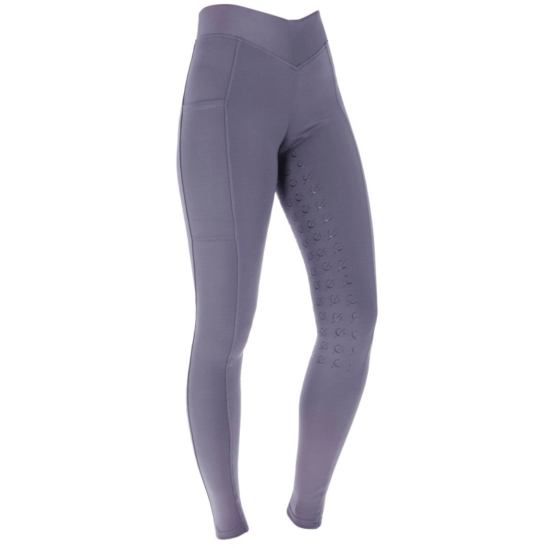 Legginsy jeździeckie ClassicStar, damskie, grafitowy, roz. 32/34, Covalliero