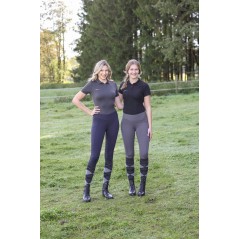 Legginsy jeździeckie ClassicStar, damskie, grafitowy, roz. 32/34, Covalliero 