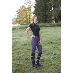 Legginsy jeździeckie ClassicStar, damskie, grafitowy, roz. 32/34, Covalliero 