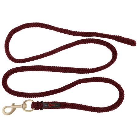 Uwiąz dla konia Classy, zwykły karabińczyk, bordowy, 200 cm, Covalliero