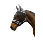 Maska przeciwowadowa dla konia z uszami Zebra, roz. Pony, Covalliero