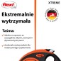 Smycz dla psa Flexi Xtreme, taśma, pomarańczowa, roz. M, 5 m, 35 kg