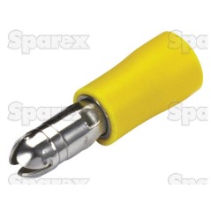 Końcówka Na Kabel, Double Grip - Męski, 5.0mm, żółty (4.0 - 6.0mm)