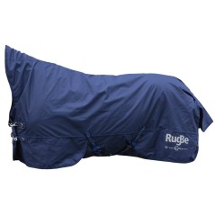 Derka przeciwdeszczowa dla konia RugBe HighNeck, granatowy, 115 cm, Covalliero