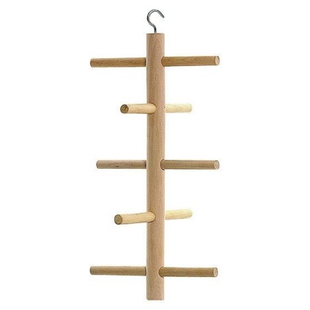 Drabinka dla papug, drewniana, 25 cm, Kerbl