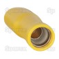 Końcówka Na Kabel, Double Grip - Męski, 6.3mm, żółty (4.0 - 6.0mm), (Bag
