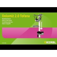 Drapak dla kota, Dolomit 2.0 Tofana, ścienny, szary, Kerbl