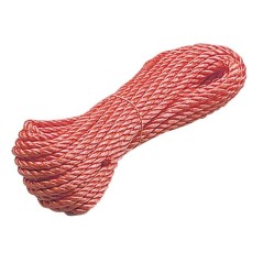 Lina poliestrowa, 20 m x 6 mm, nośność do 65 kg, pomarańczowy, Kerbl