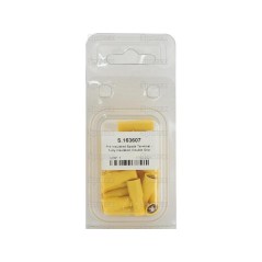 Końcówka Na Kabel, Double Grip - Żeński, 6.3mm, żółty (4.0 - 6.0mm), (agropak 25 szt) 