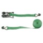Pas transportowy z napinaczem, 6m x 25mm, 1500 kg, 15 kN, zielony, Kerbl