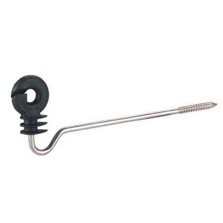 Izolator dystansowy do drutu, plecionki i linki, z trzpieniem, 22 cm, Kerbl
