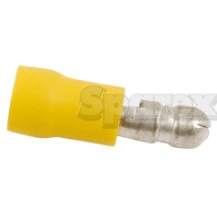 Końcówka Na Kabel, Standard Grip - Męski, 5.0mm, żółty (4.0 - 6.0mm) 