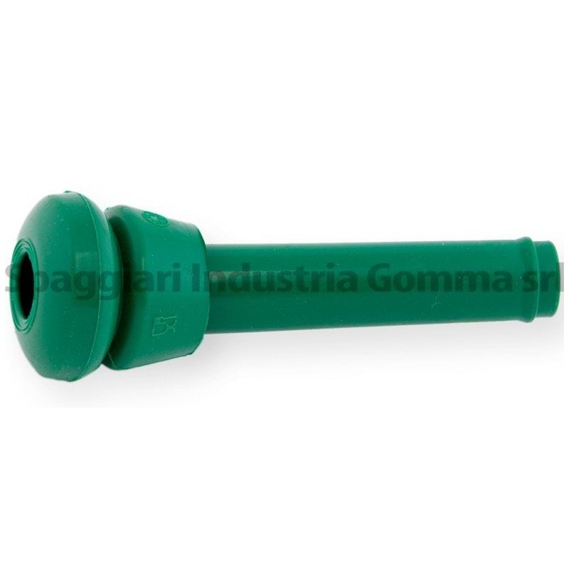 Silikonowa guma strzykowa 7029.2725.010, zielona, 4szt., Spaggiari