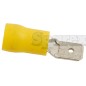 Końcówka na Kabel, Standard Grip - Męski, 6.3mm, żółty (4.0 - 6.0mm)