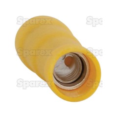 Końcówka Na Kabel, Standard Grip - Żeński, 5.0mm, żółty (4.0 - 6.0mm) (agropak 25 szt) 