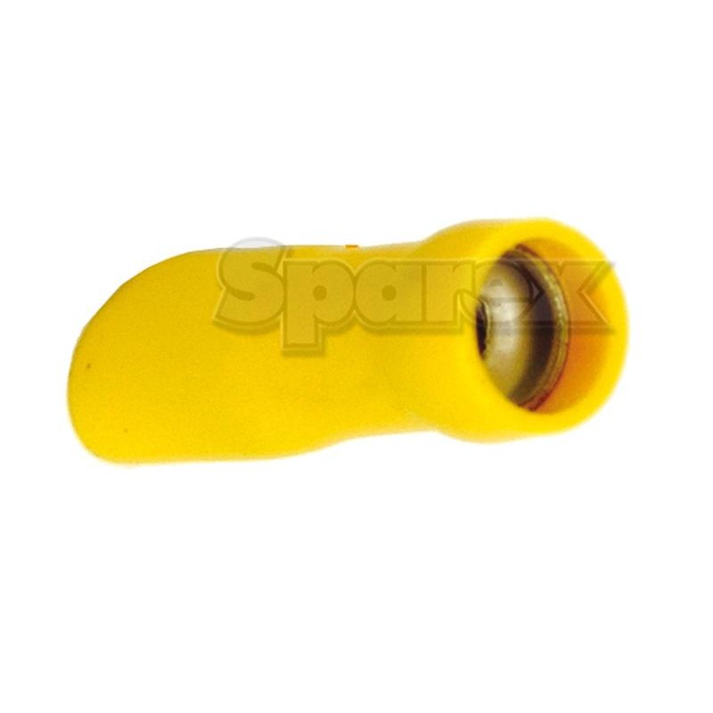 Końcówka Na Kabel, Standard Grip - Żeński, 6.3mm, żółty (4.0 - 6.0mm), (Bag